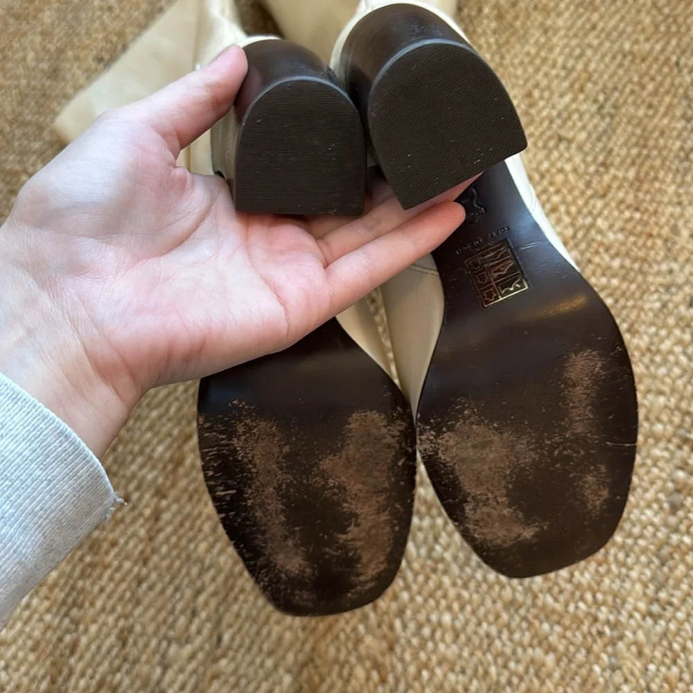 Tory Burch Banana Heel Buckle Boots